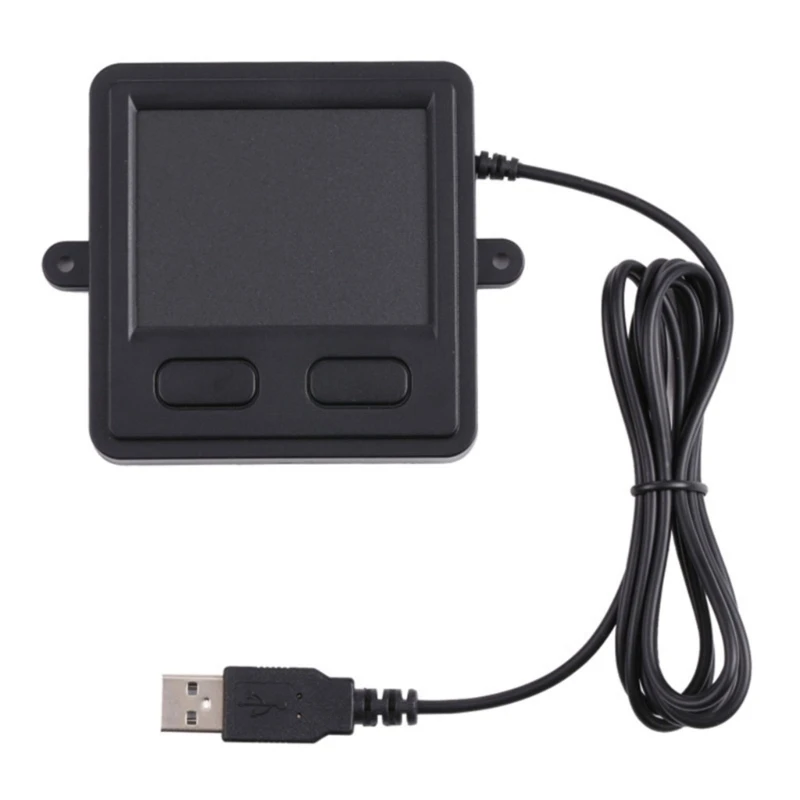 TP03 Wired USB Touchpad, Portable Trackpad for Laptop and Desktop User Black Drop Shipping