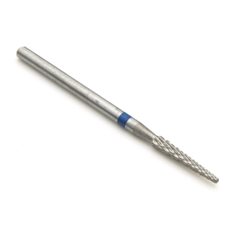 Foret à ongles en carbure de tungstène, 3/32 pouces, fraises rotatives, accessoires de manucure, outil d'art des ongles, retrait du Gel