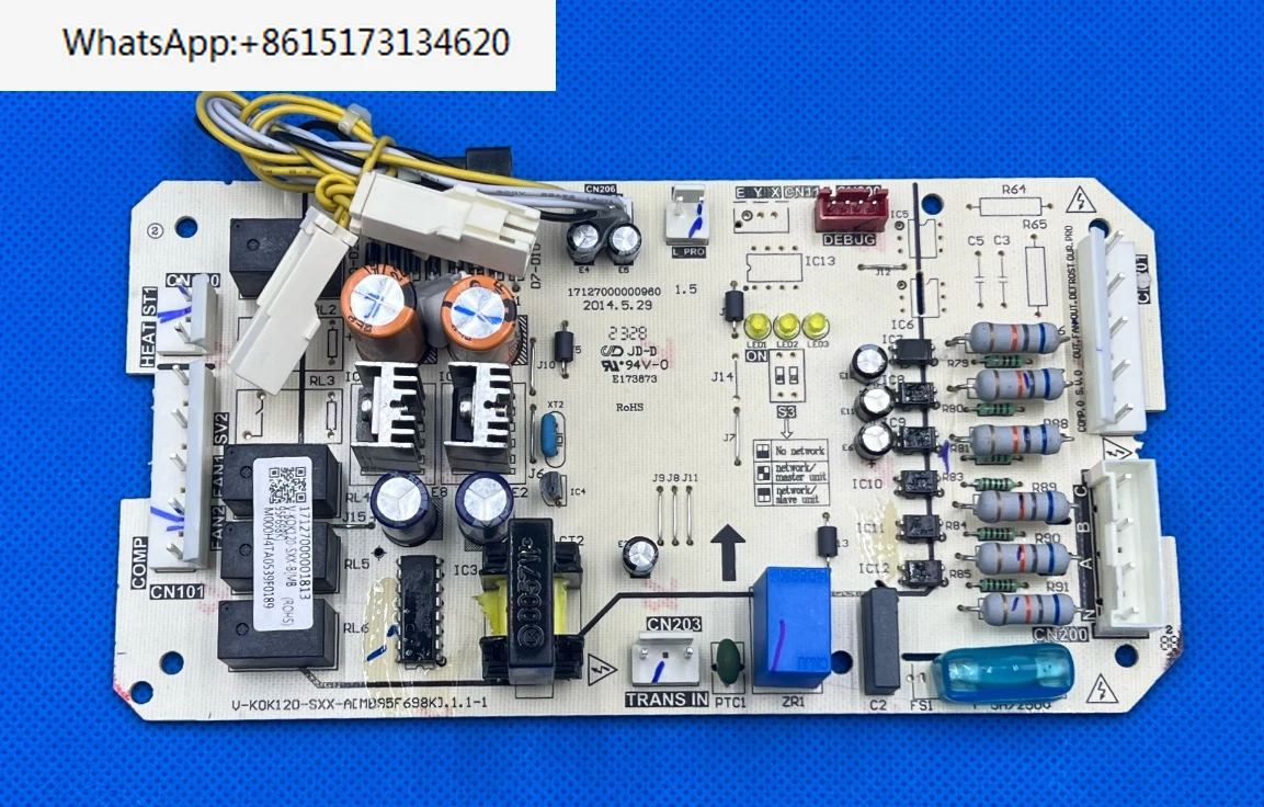 

External mainboard KFR-120W/S-590 computer board 5 air duct machines 140W/590T2