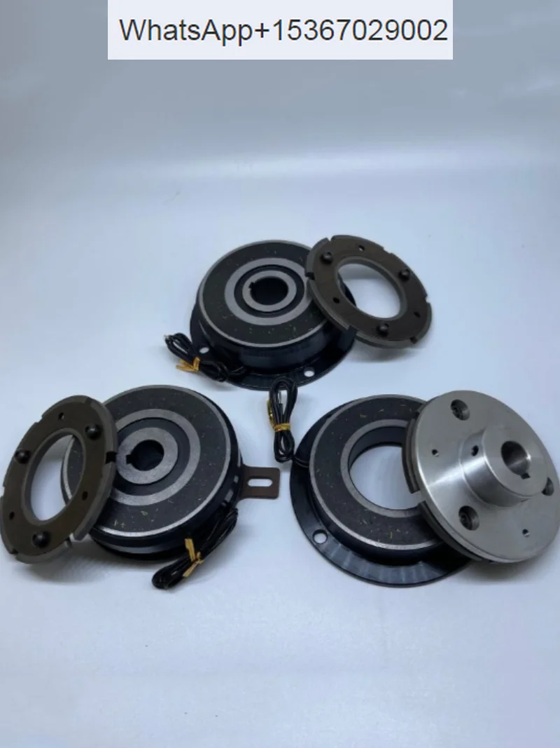 

Electromagnetic clutch brake, dry type with bearings, electrically powered , power-off brake, disengaged brake clutch DC24V12V