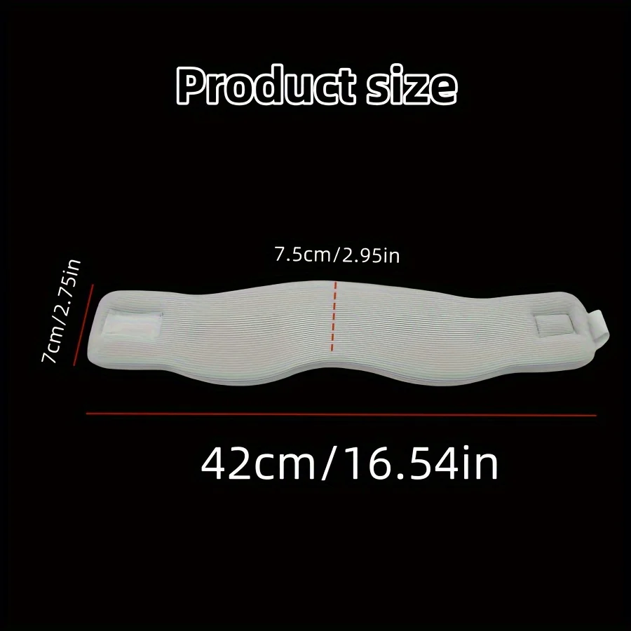 دعامة الرقبة، مثبت العمود الفقري العنقي المريح لمنع وضعية الرأس والرقبة الأمامية، طوق عنق الرحم لتلفزيون الساعات والاستخدام المكتبي #4