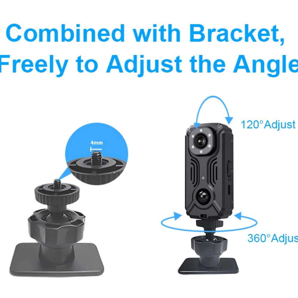 MD37 2K هوت سبوت واي فاي كاميرا صغيرة IR-CUT للرؤية الليلية DVR كاميرا فيديو مصغرة جيب الجسم كام PIR كاميرات الدراجة الرياضة DV