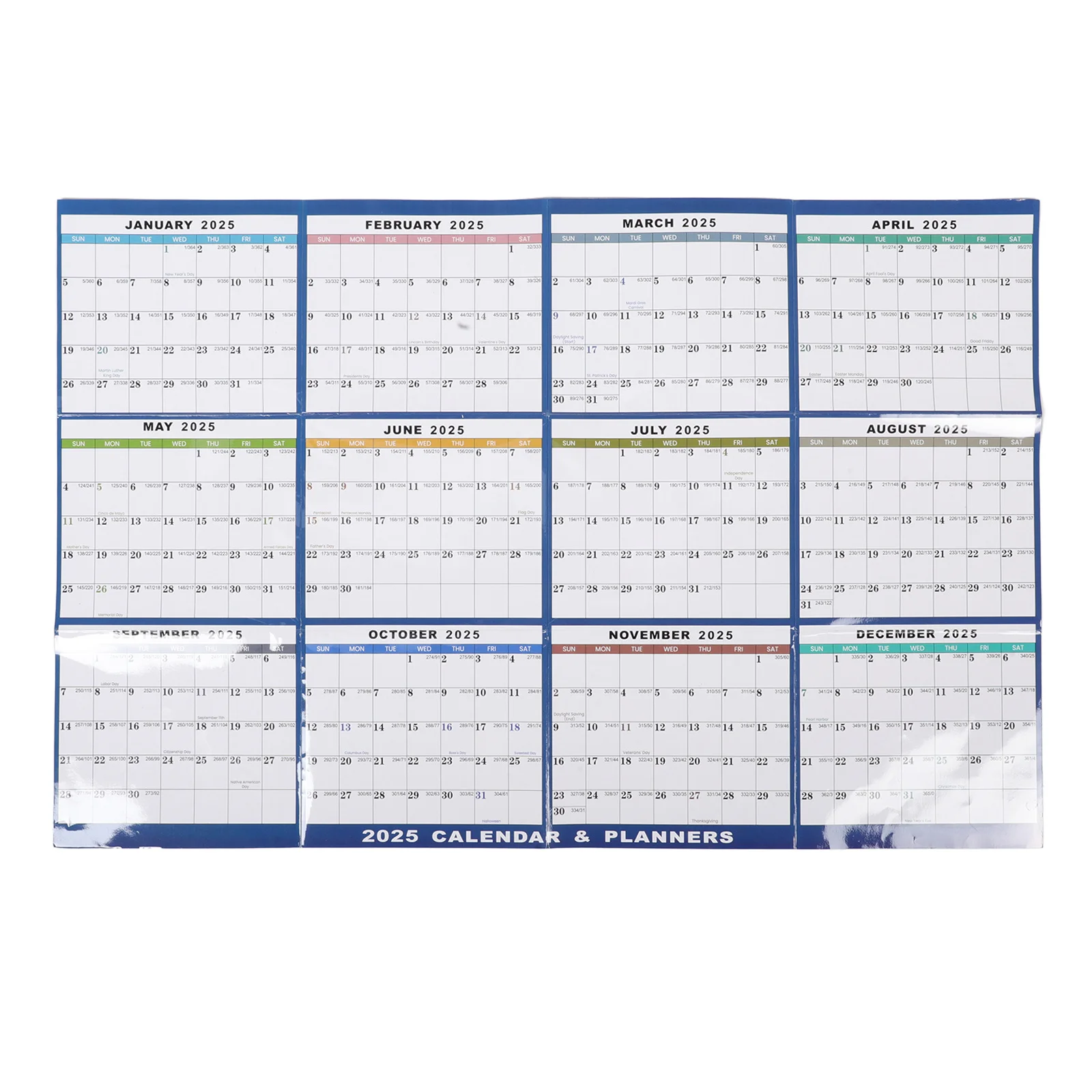 

Erasable Wall Calendar Large Monthly Planner Paper Material Home Office Accessory Large Wall Calendar Hanging Calendars