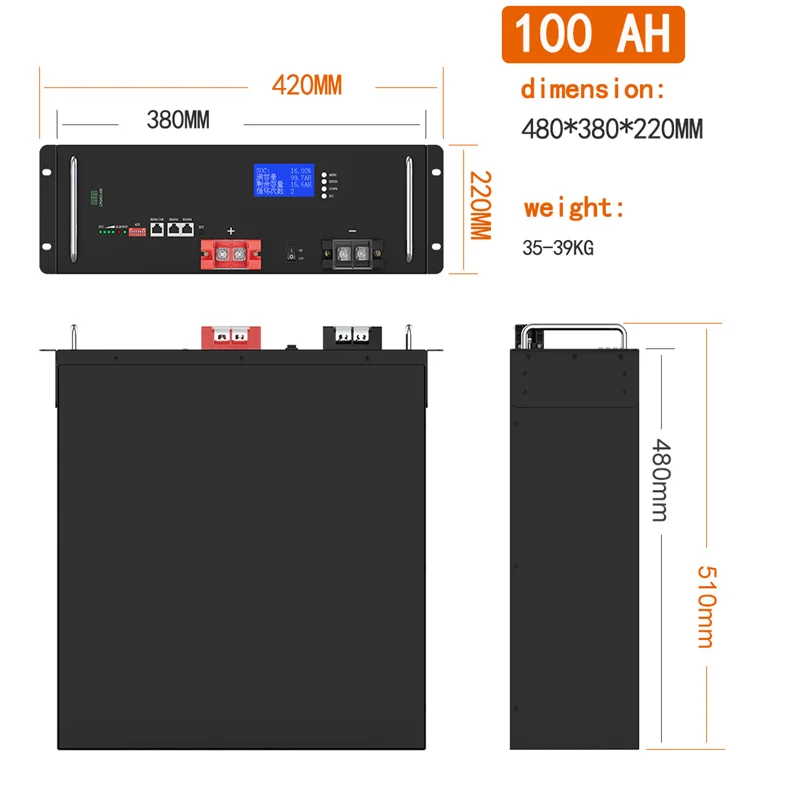 48V 60Ah 100AH 150Ah 200Ah Lifepo4 lithium battery lifepo bluetooth for solar system hybrid inverter 2000W 5000W 10KW