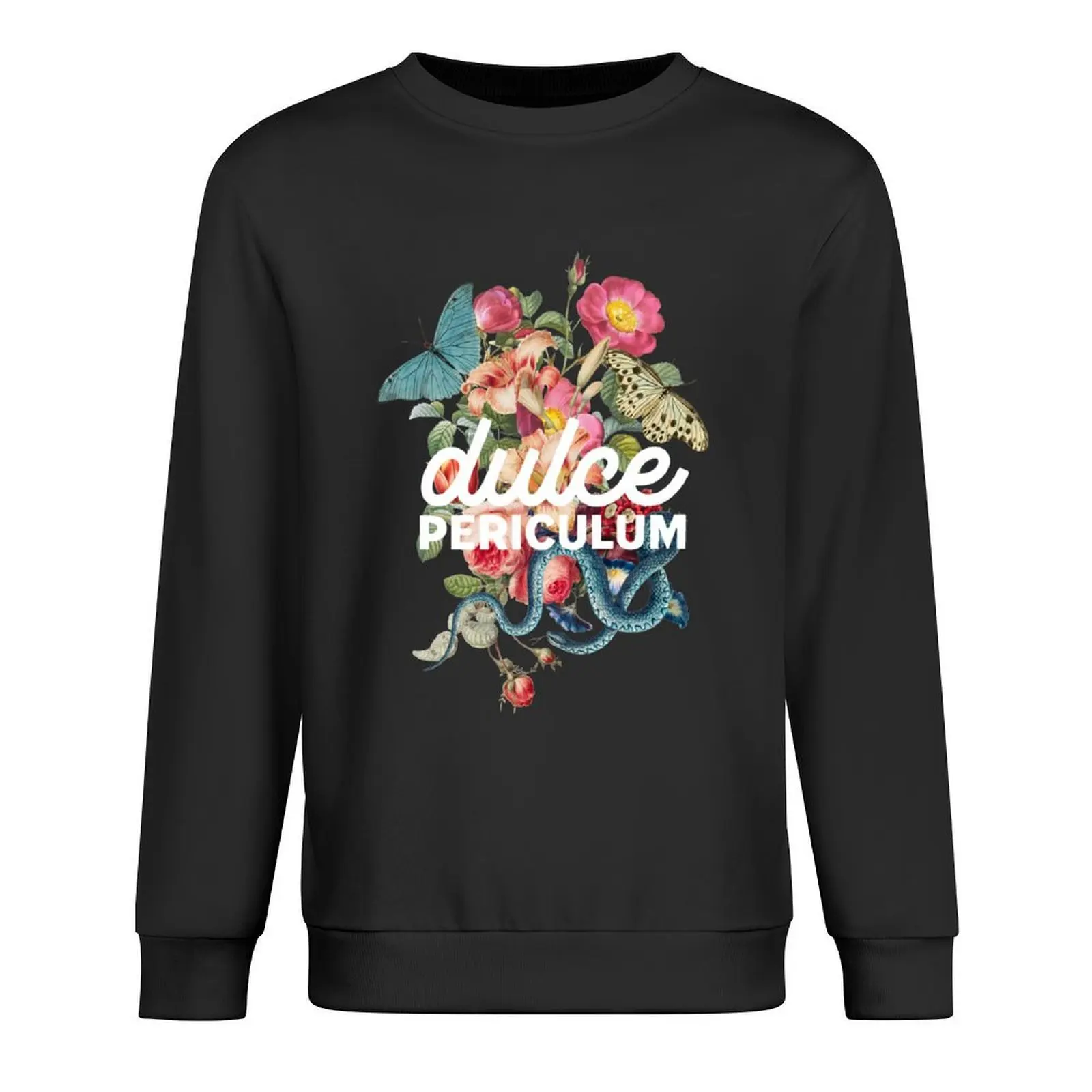 

Danger is Sweet - Dulce Periculum Pullover men clothes men's sweat-shirt set men clothing korean clothes hooded sweatshirt