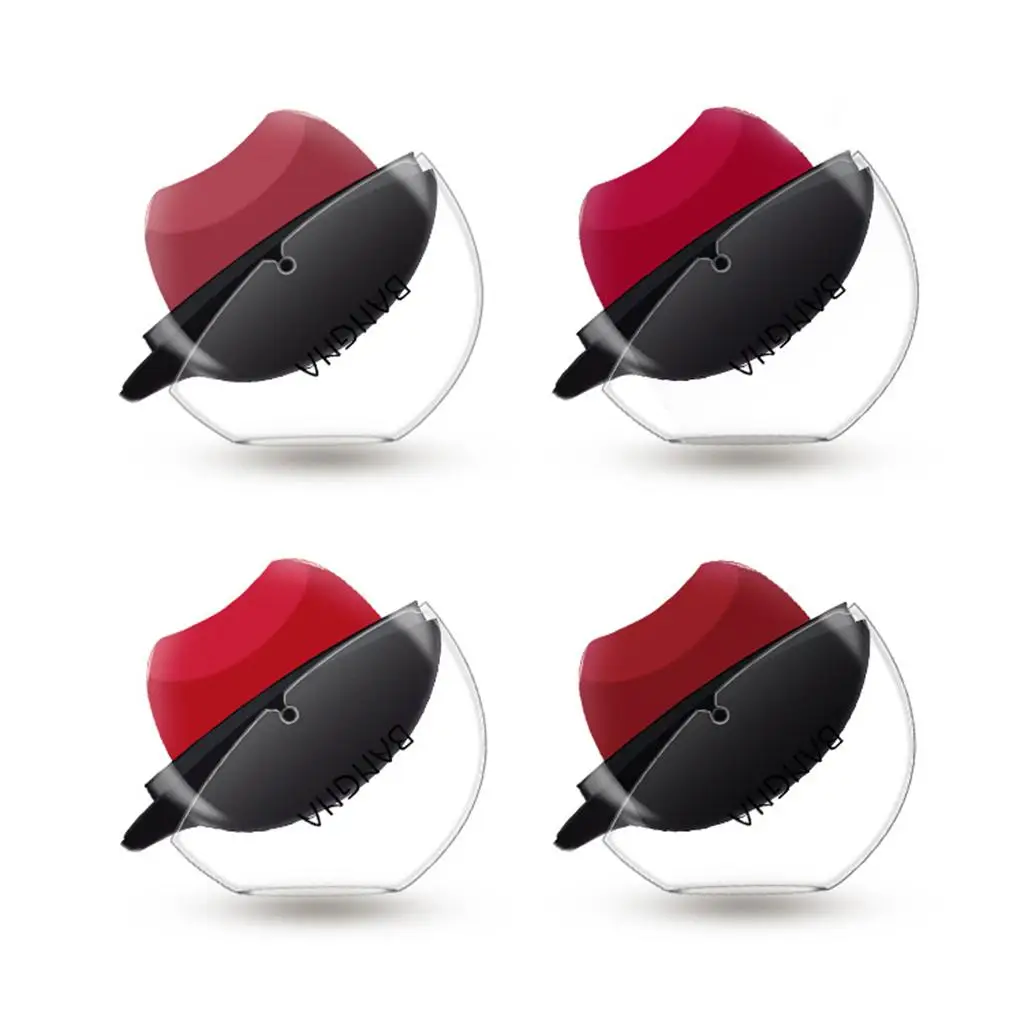 Zestaw nawilżających, matowych, wodoodpornych szminek w aksamitnym wykończeniu, tintów, konturówek i kosmetyków z woskiem pszczelim dla kobiet i dziewcząt.