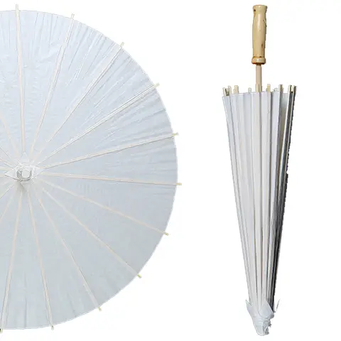 Oiled Paper Umbrella 60cm Paper Parasol Photography Props Decorative Chinese Parasol for Wedding Party Decor
