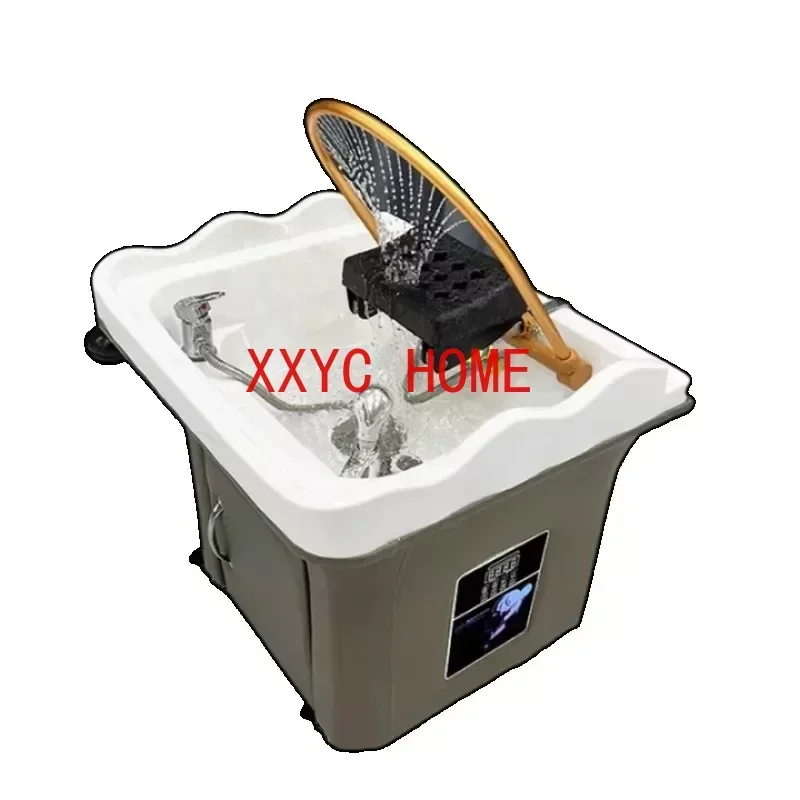 

Comfort Lounge Shampo Chair Small Water Circulation Comfort Head Spa Hair Wash Bed Adult Shampouineuse Furniture MQ50XF