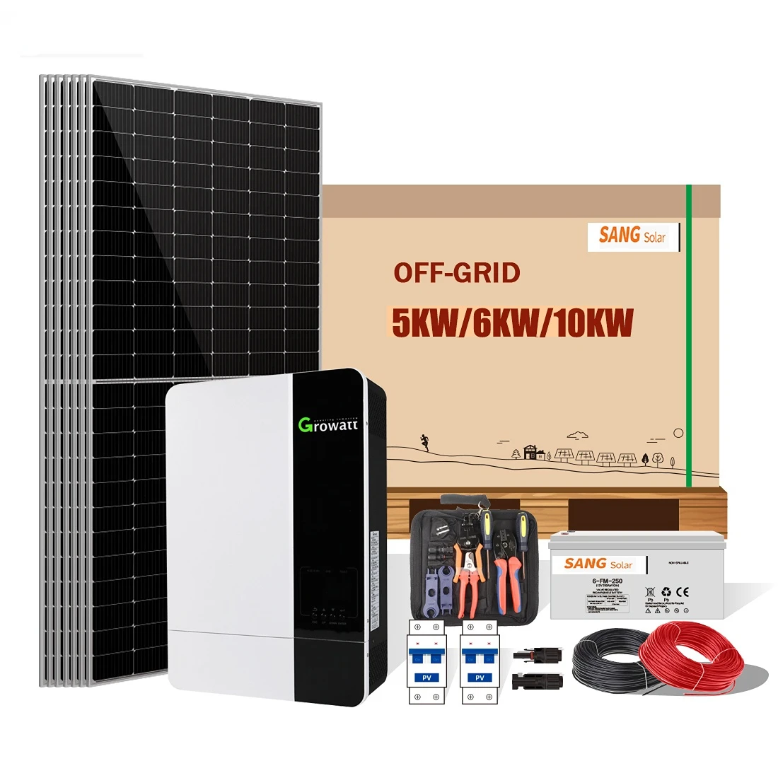 Hungary Offgrid 5kw 10kw 15kw 20kw Solar System Applied to Phenomenon of Power Shortage and Blackout in European families