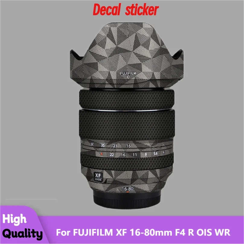 

Для FUJIFILM XF 16-80 мм F4 R OIS WR наклейка на рассеиватель Защитная Наклейка Виниловая пленка для защиты от царапин