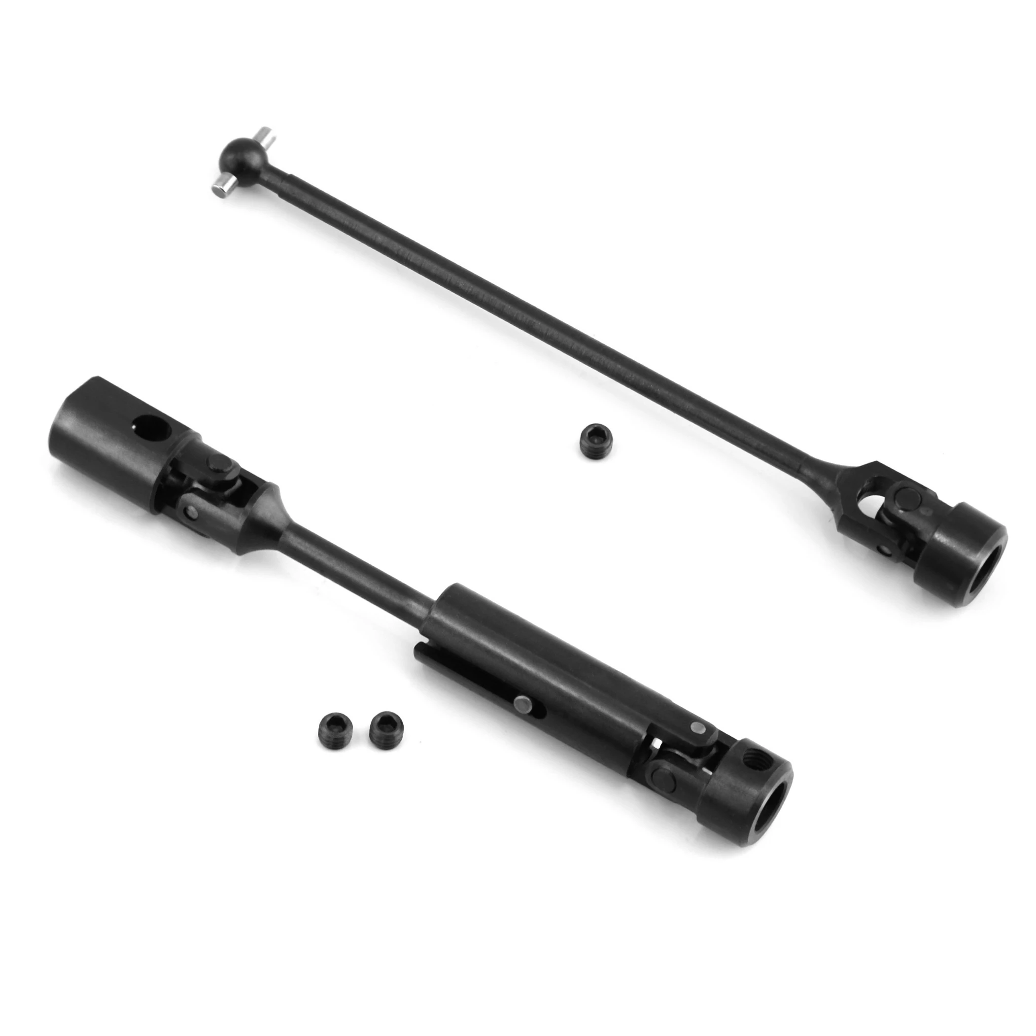 Metalowy przedni i tylny środkowy wał napędowy CVD Driveshaft MA357 MA358 dla 1/8 KYOSHO USA-1 Foxx RC Monster Truck części zamienne