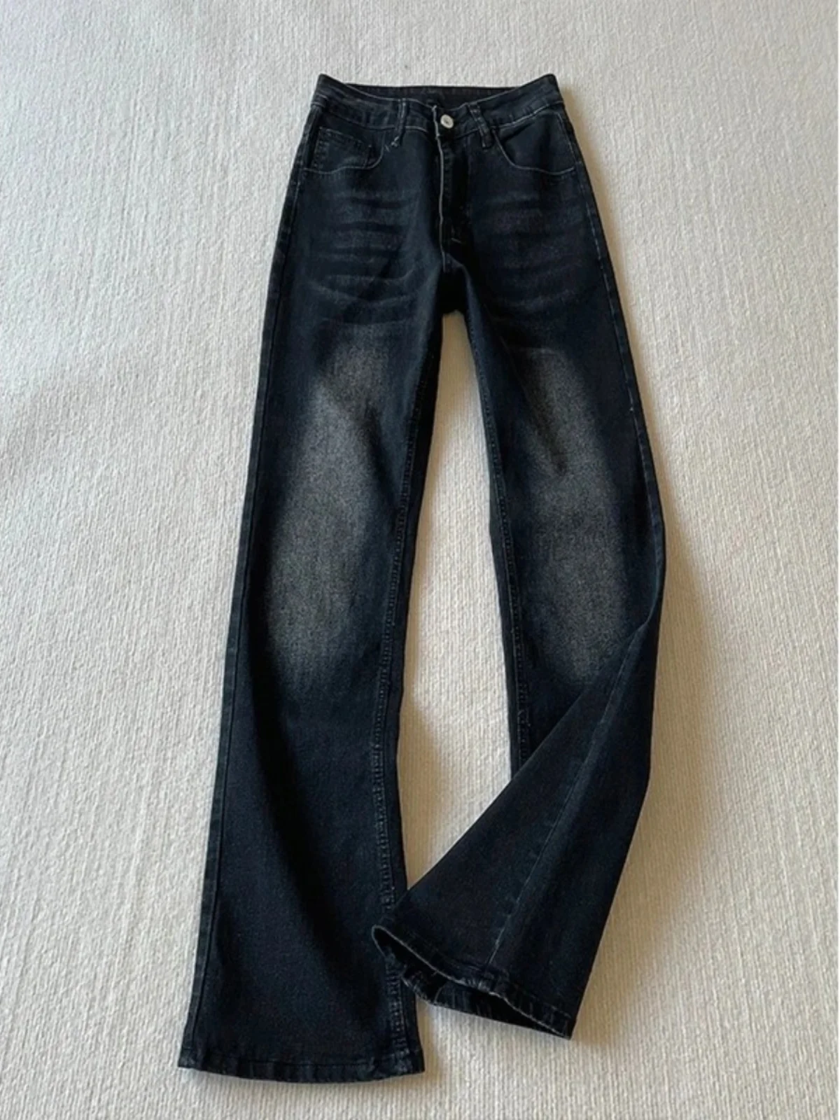 

Мужские джинсы Waed adient Straight Leg: американские, в стиле High Street, Cleanfit, молодежные, модные, из денима