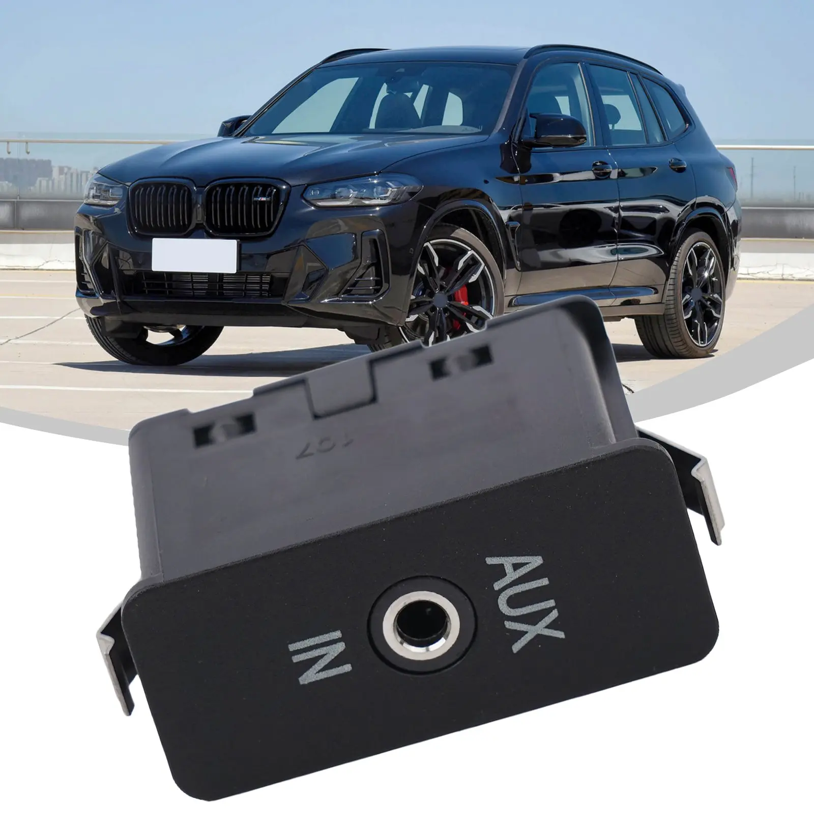 Compatible AUX Socket for BMW Vehicles like Series X3 For X5 Z4 and Others OE 6930561 Simple Installation Process