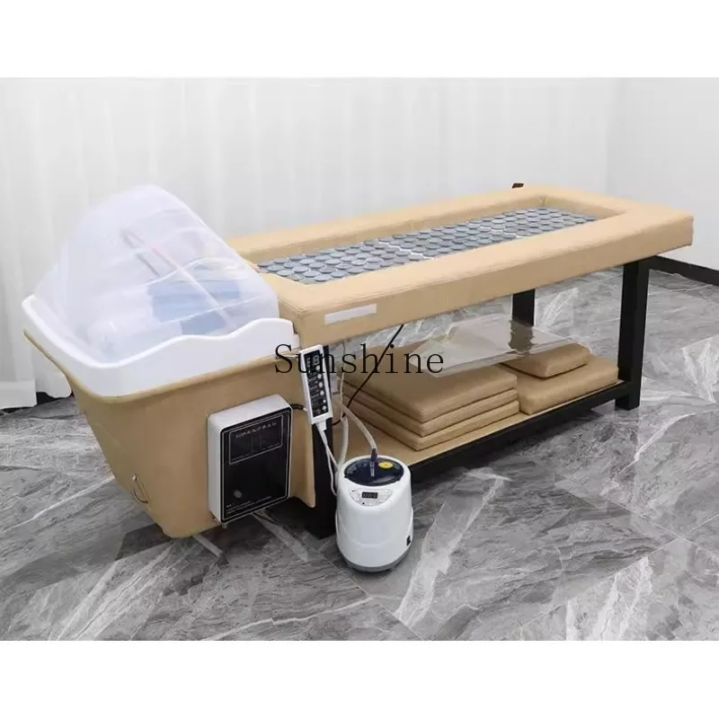 

Thai beauty shampoo bed hair salon special fumigation moxibustion barber shop ear bed