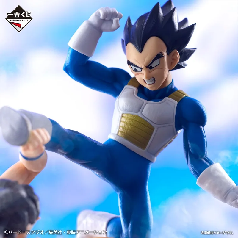 Ichiban Kuji Dragon Ball Anime Figure, Prix DAIMA, Goku, Vegeta, Modèle d'action, Jouets à collectionner, Cadeau, 19cm, En stock