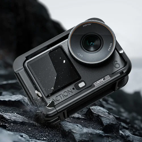 Imagen 2 del producto Carcasa Protectora de Aleación de Aluminio STARTRC para Cámara DJI Osmo Action 6, Jaula Metálica de Liberación Rápida, Accesorios para Action 6