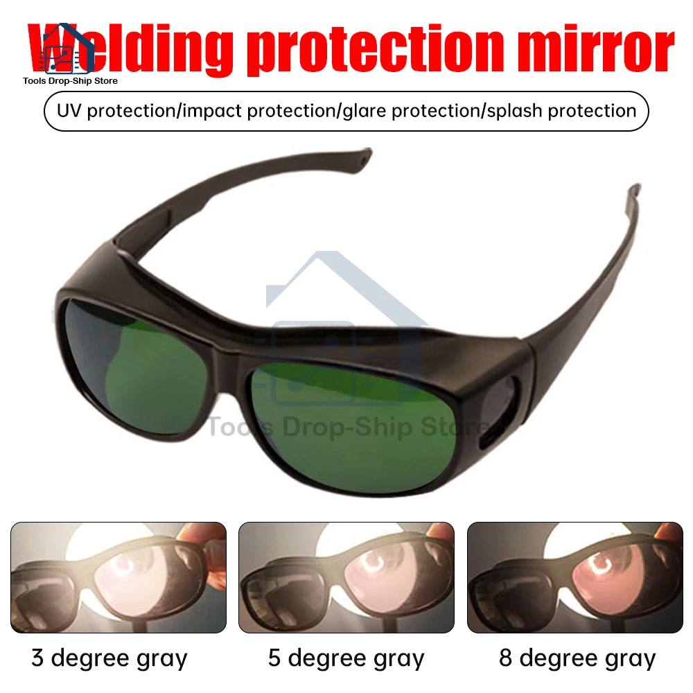 Welding Gog Welding Helmet Welder Mask Soldering Lens Tools Welding Mask Helmet Goggles Welder Glasses for Eye Protection