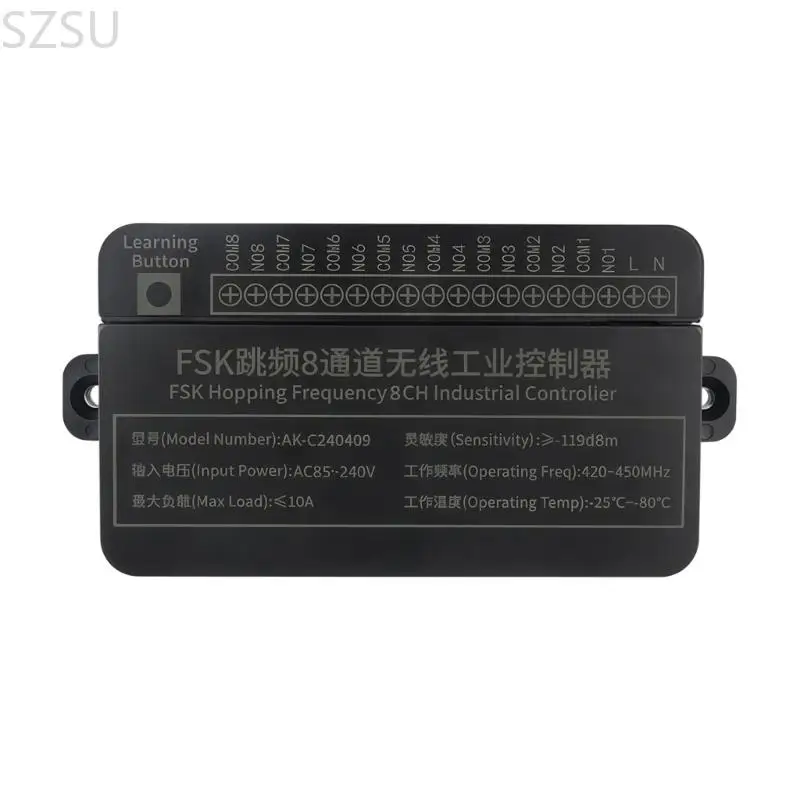 SZSU Wireless Relays Control Module Board DC12V to 36V Long Ranges Transmission