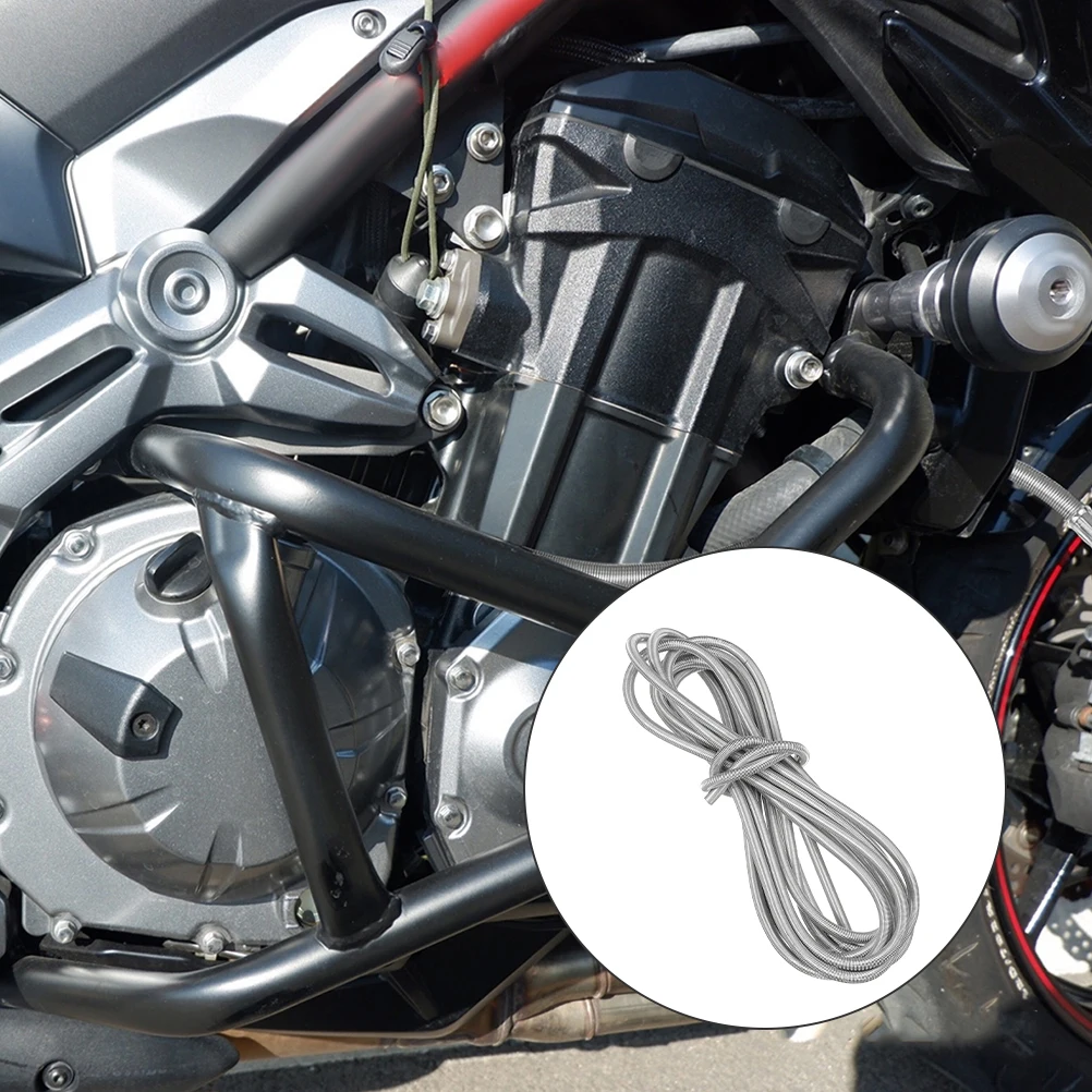 

2Pcs Stainless Steel Brake Line Protector Tube Automotive Brake Line Guard with Precision Craftsmanship Easy Installation Design