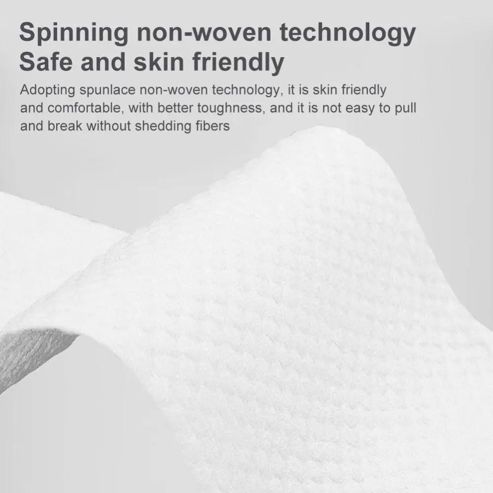 600pcs Beauty Essentials Disposable Makeup Pads Face Care Hypoallergenic Facial Puff Pads Cotton Remover Paper Beauty Routine