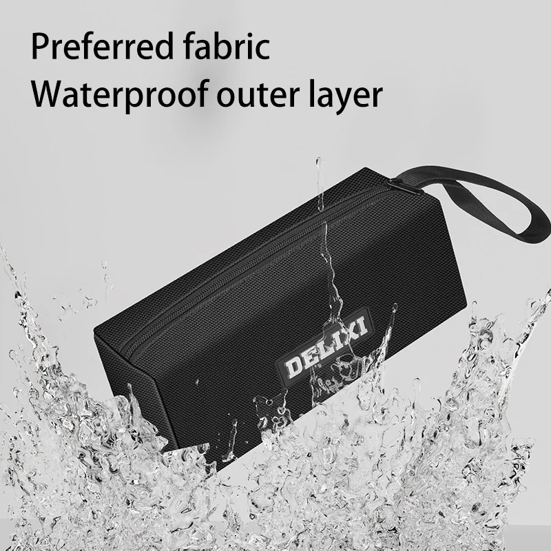 Large / Small Multifunctional Tool Bag Waterproof Wear-Resistant Durable 1680D Oxford Cloth Portable Tool Storage Tool Bag