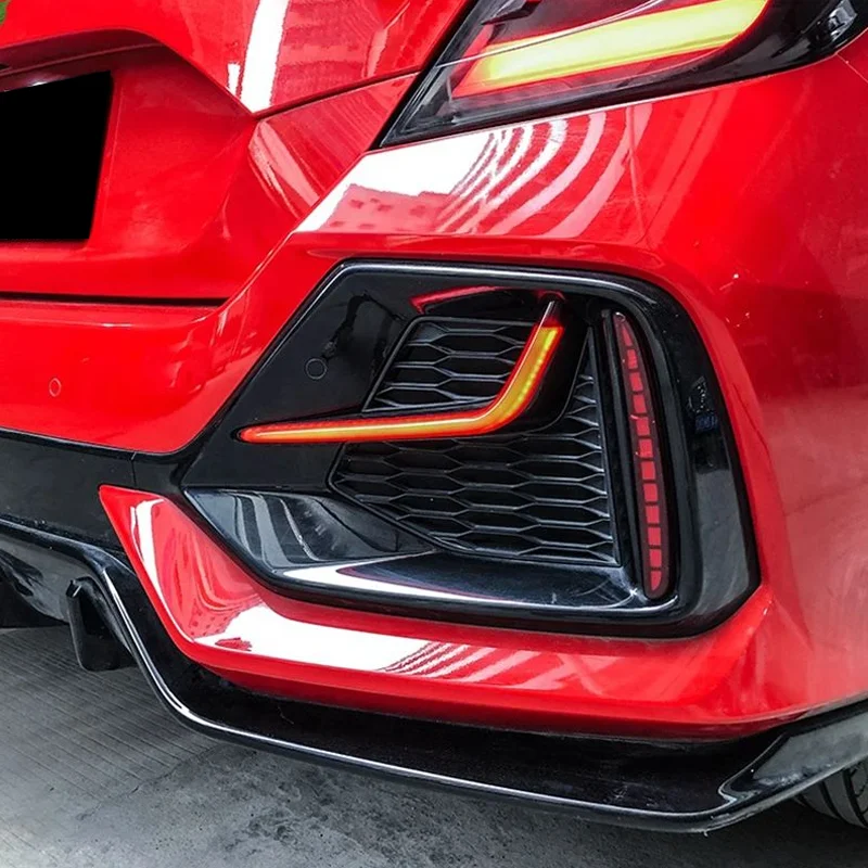 Suitable for 2020-2022 Year Civic Hatchback daytime running lights rear bumper lights fog lamp assembly accessories