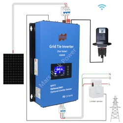 LSW-3 WiFi Module RS485 Monitoring Strong Signal With Wi-Fi Port Plug Accessories For G2 Series Solar Or Wind Grid Tie Inverter