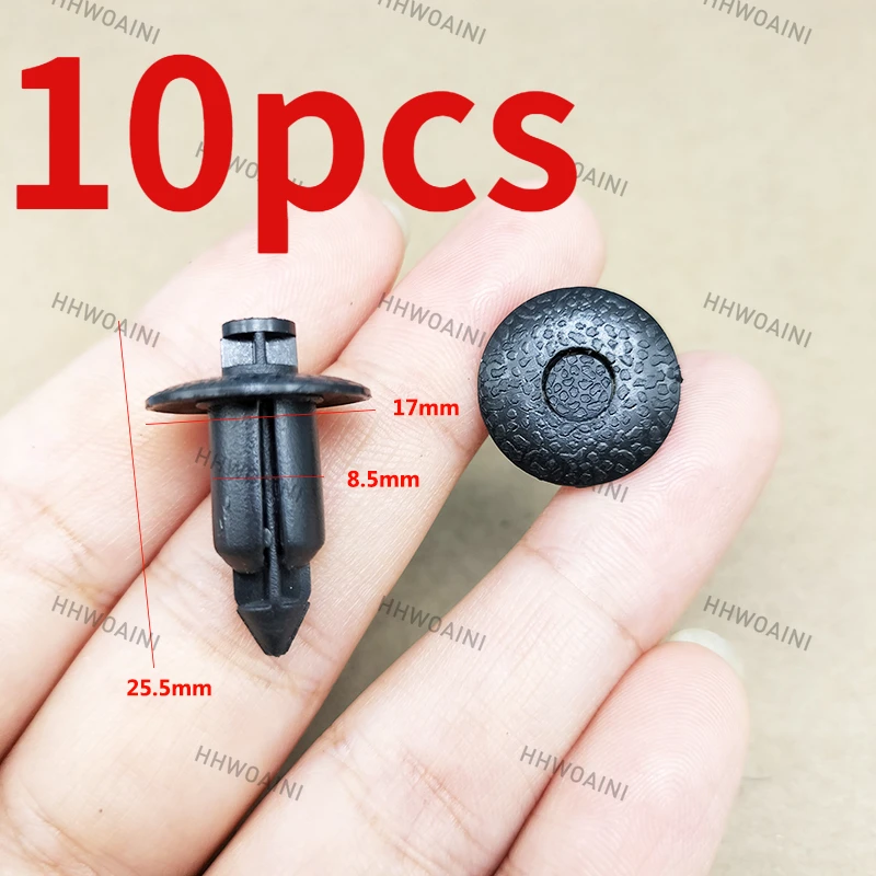 10pcs For Volvo XC90 S90 XC60 V90 S60 Cabin Middle Mesh Guard Board through-Core Nail Clip Buckle