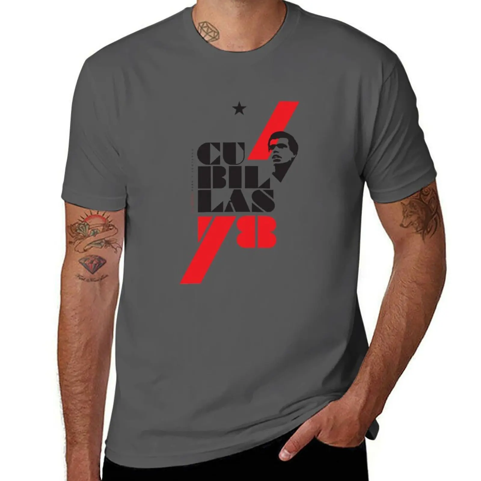 Cubillas 78 T-Shirt Plus Size Quick Dry Sports Tee