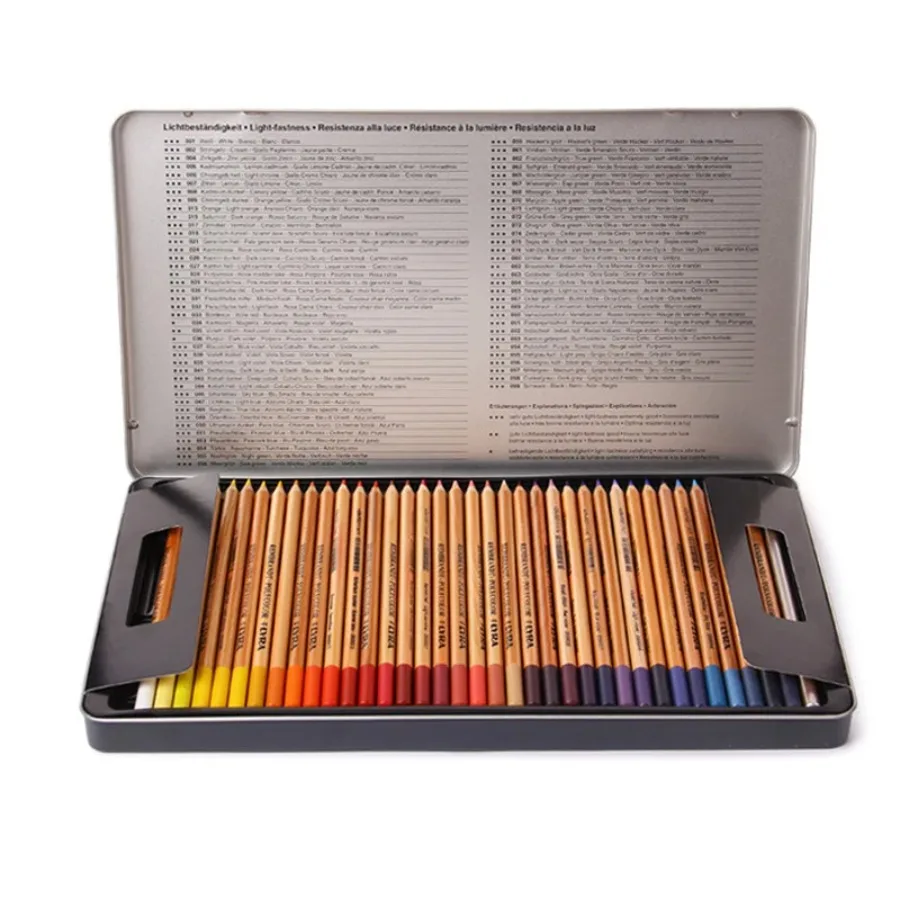 For LYRA 72PCS Rembrandt Polycolor Color Pencil Set Oil Drawing Pencils Crayons Lapices De Colores Art Supplies