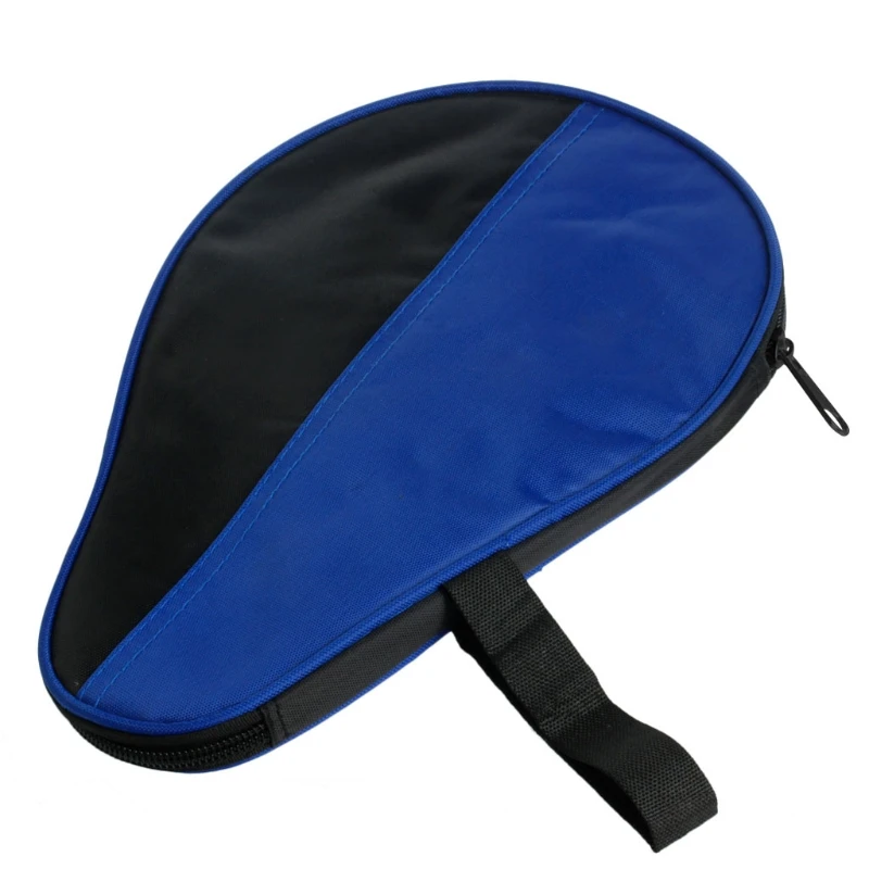 New 1 pcs Portable Waterproof Table Tennis Racket Case Bag For Ping Pong Paddle Bat Cover Drop Ship