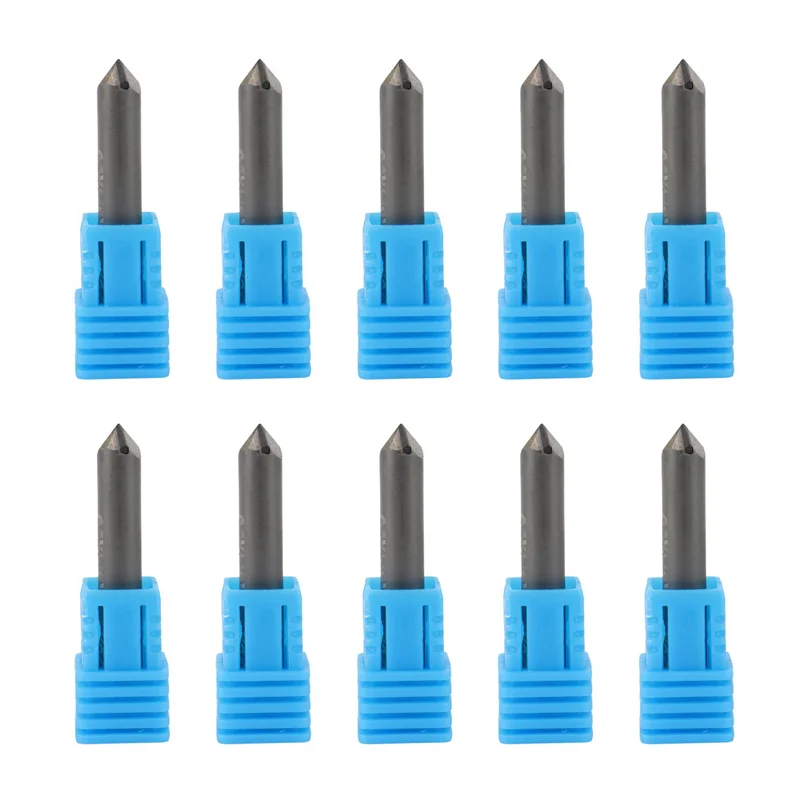 

B62B-10X PCD Diamond Engraving Bits Engraver Stone Carbide Milling Cutter On Granite Marble D6xl40x90degreex0.4