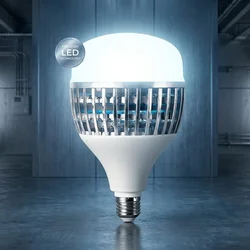 E27 LED Bulb High Power 220V Super Bright Energy Saving Light for Home Garage Warehouse Office Indoor Lighting
