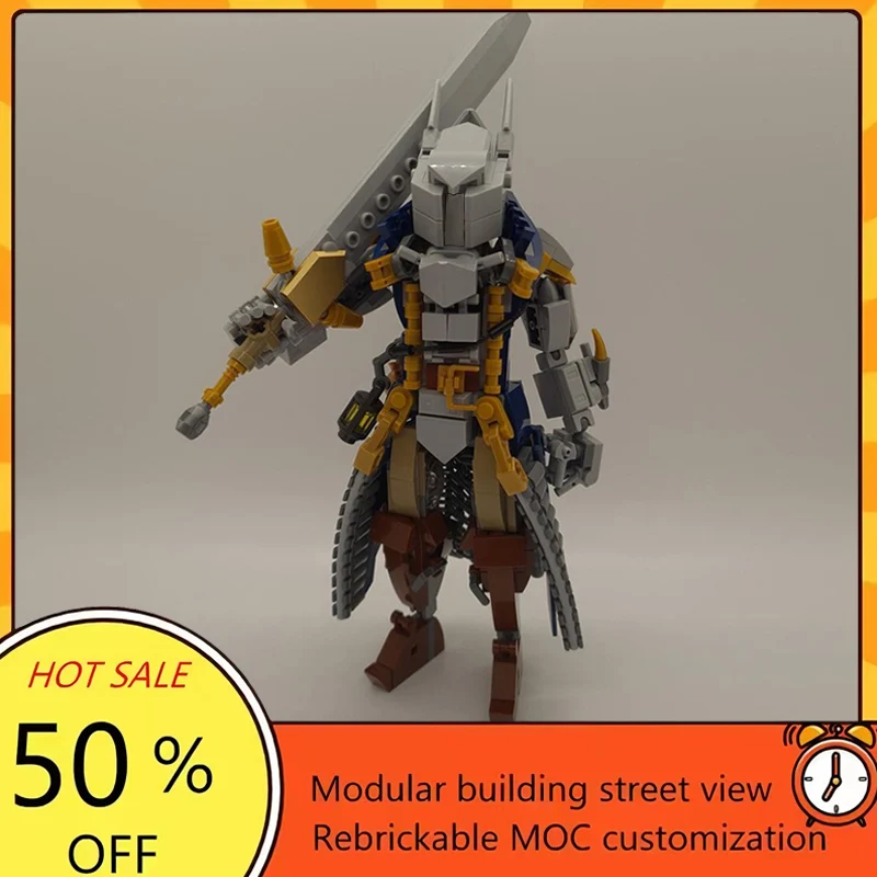 

Набор для сборки модульного боевого робота MOC из 367 деталей по мотивам популярного фильма «Звездные войны», технологичный конструктор, подарок на праздник, детский игровой набор