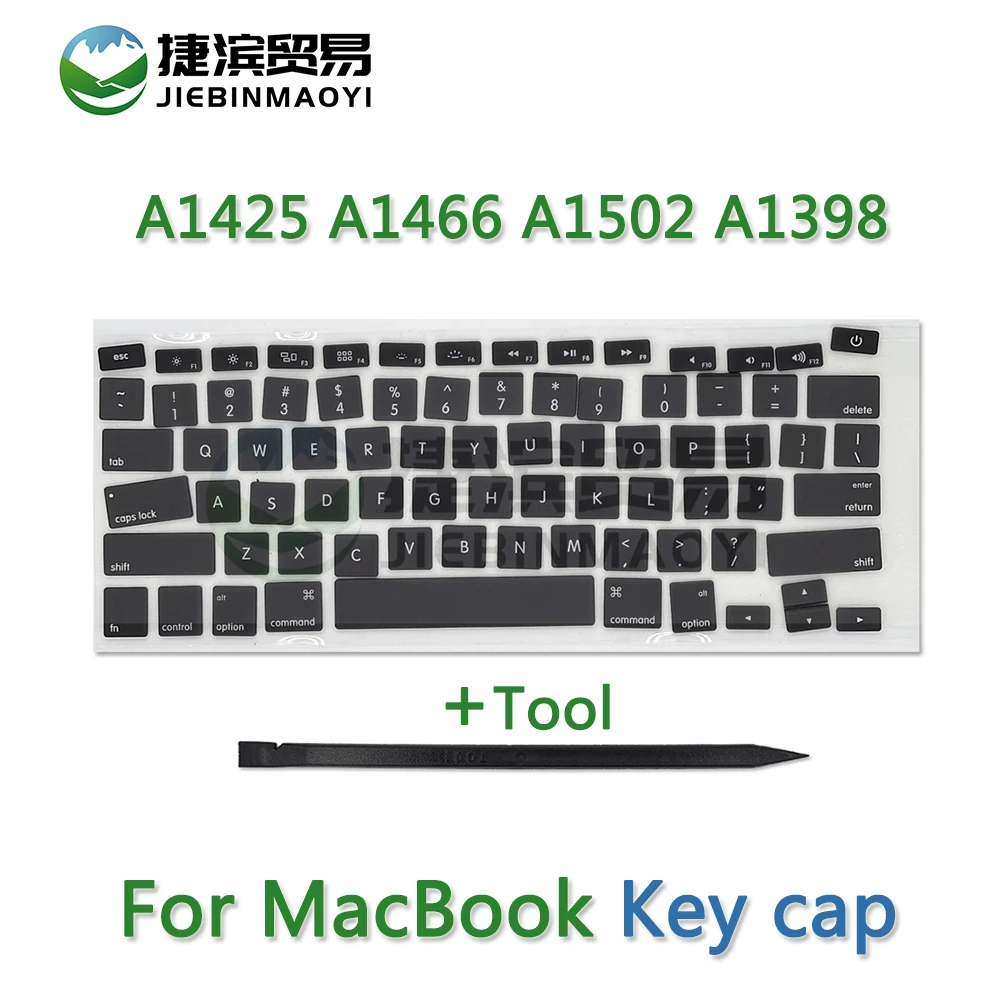 Laptop A1466 A1425 A1502 A1398 Keycaps Para Apple MacBook 13 "15" Air/Pro Retina Keyboard AC06 AP08 / AC07 AP11 Key Cap Ferramenta Livre