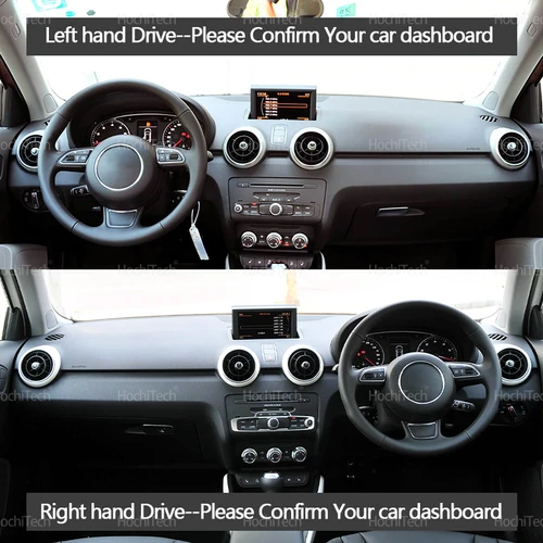 Imagen 2 del producto Para Audi A1 8X MK1 1th 2011-2018 2014 2015 2016 2017 tablero de cubierta alfombrilla antideslizante almohadilla protectora alfombra parasol de coche