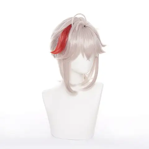 Kaedehara Kazuha Costume Cosplay Wig For Game Genshin Impact Costume Wig