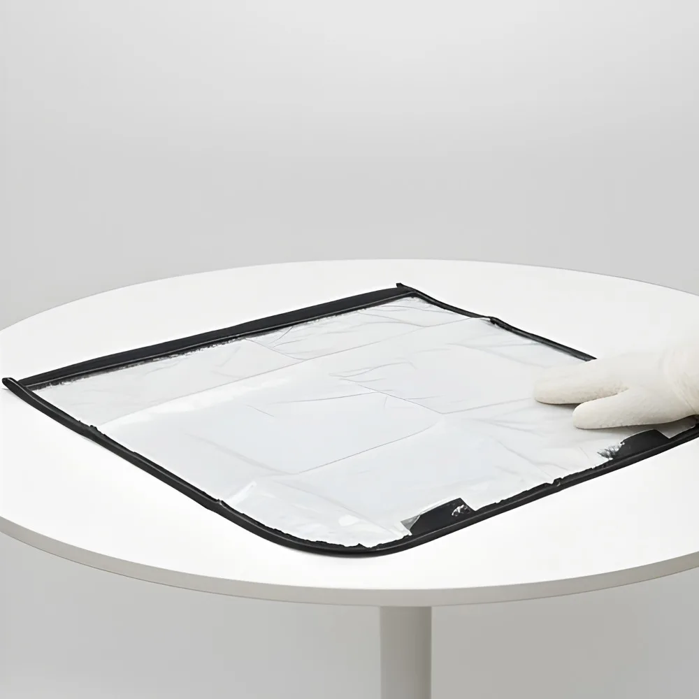 Auto-Ladeanschluss-Schutz, magnetisch, PVC, wasserdichte Abdeckung, staubdicht, Schneeschild für BYD Seal Atto 3, Dolphin Tang EV-Zubehör – Detail 6