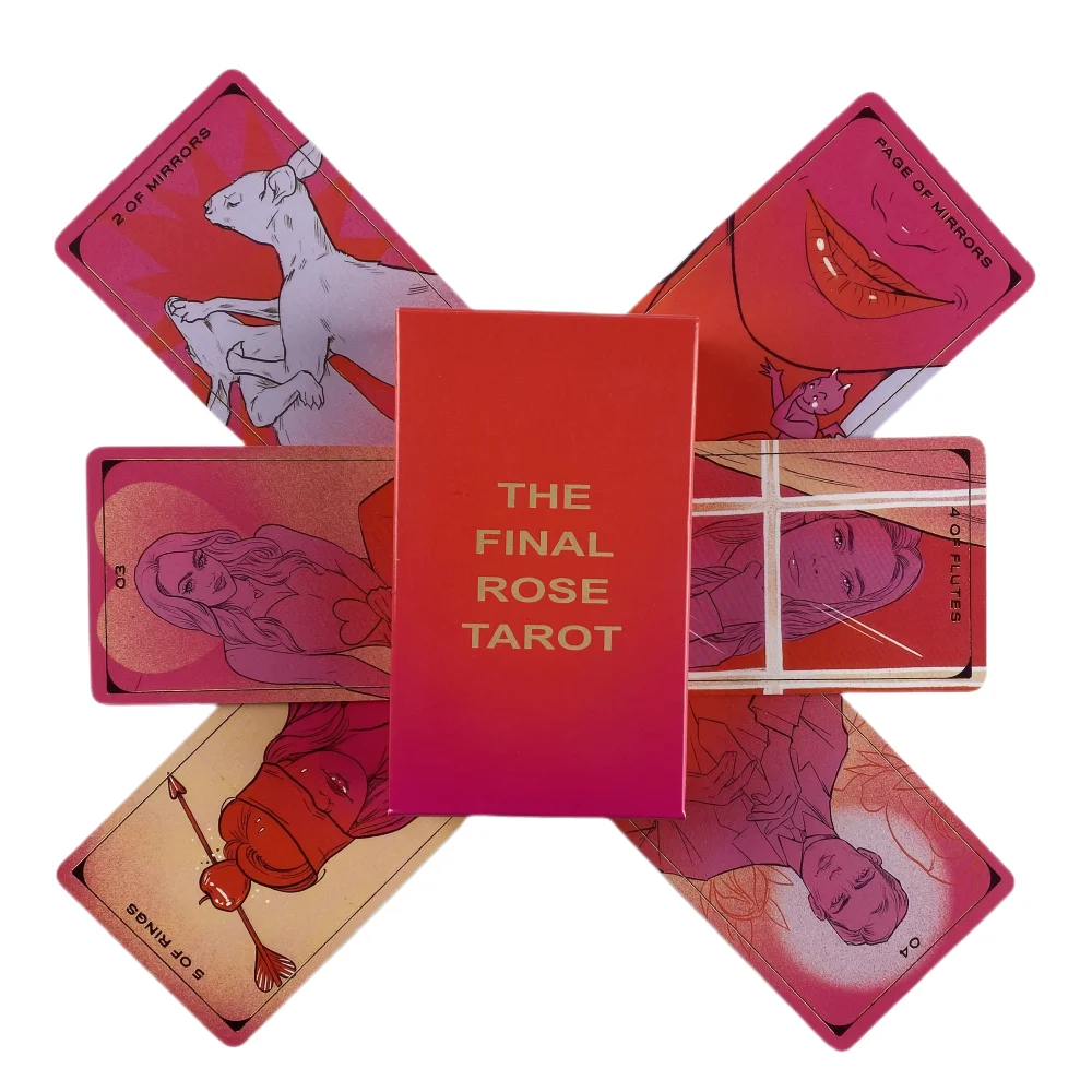 The Final Rose Tarot Cards Game Fortune-telling Oracle Divination Visions Edition Creativity Messages Board Deck