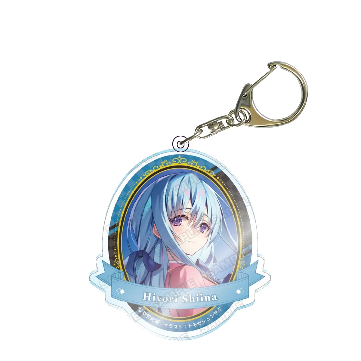 Anime Classroom of the Elite 6cm Cartoon Acrylic Keychain, Karuizawa Kei, Spring Easter Ornament for Key Ring Decoration and Fri