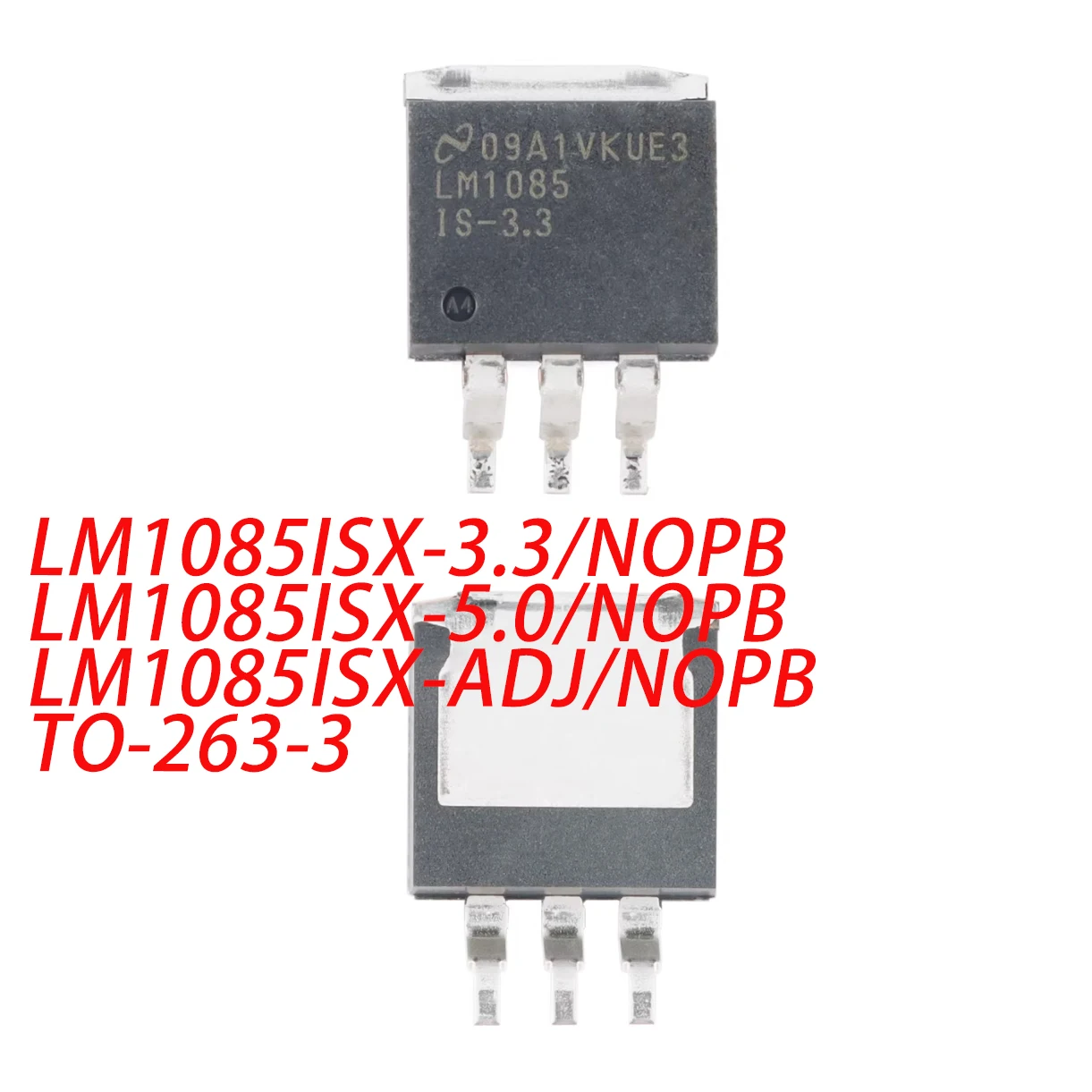 

5 шт. Lm1085Isx-3.3/Nopb Lm1085Isx-5.0/Nopb Lm1085Isx-Adj/Nopb TO-263-3 Новые оригинальные ИС-чипы, линейные регуляторы напряжения (LDO), регулируемые, 29В 3А, 1.25В~15В, 5В, 3.3В