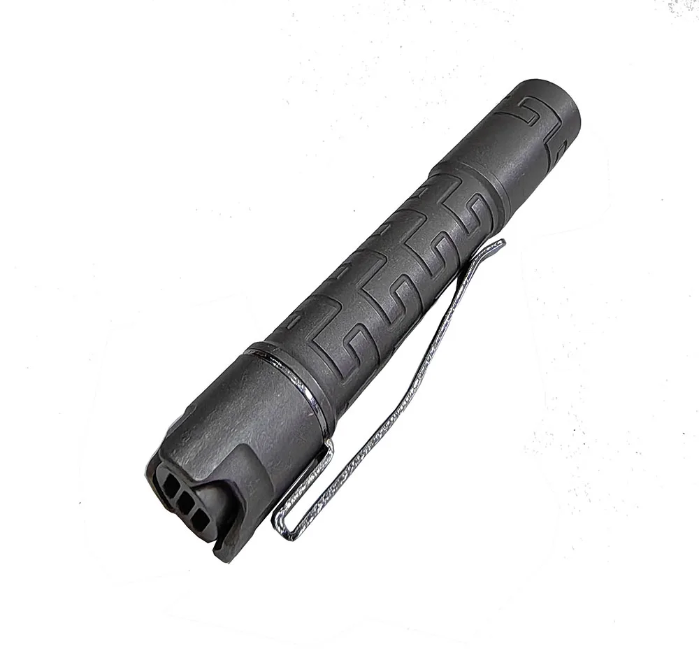 

1 Piece Portable Pocket Titanium Alloy EDC Flashlight with TI Clip (Without Battery)