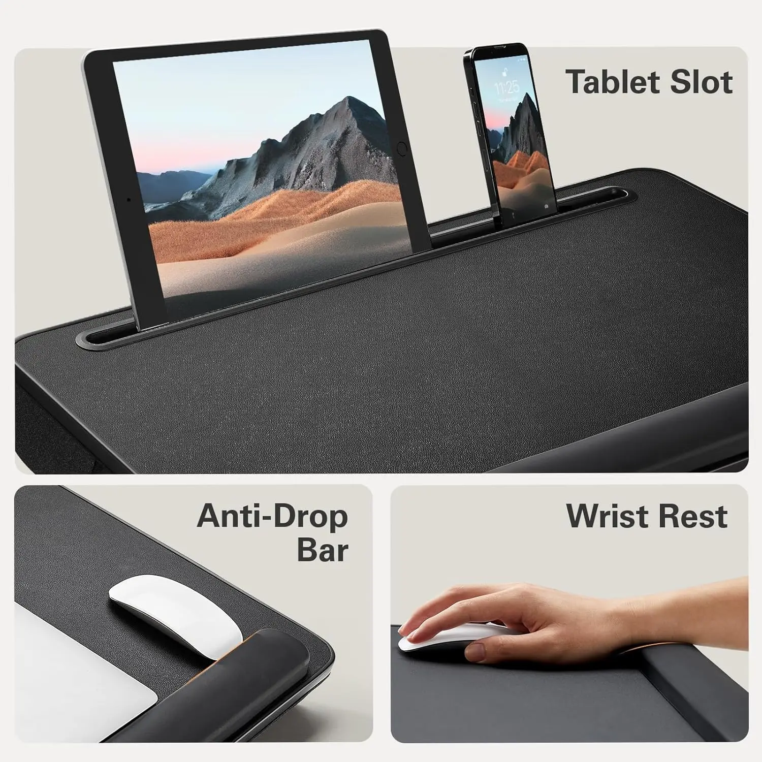Adjustable Foldable Laptop Bed Desk 2
