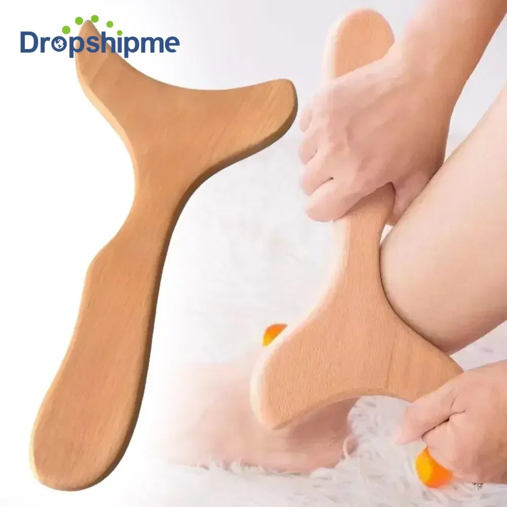 

2025 New Massager Massage Tool Wood Massager Body Sculpting Tools Face muscle relaxation Gua Sha Muscle Release Tool health care