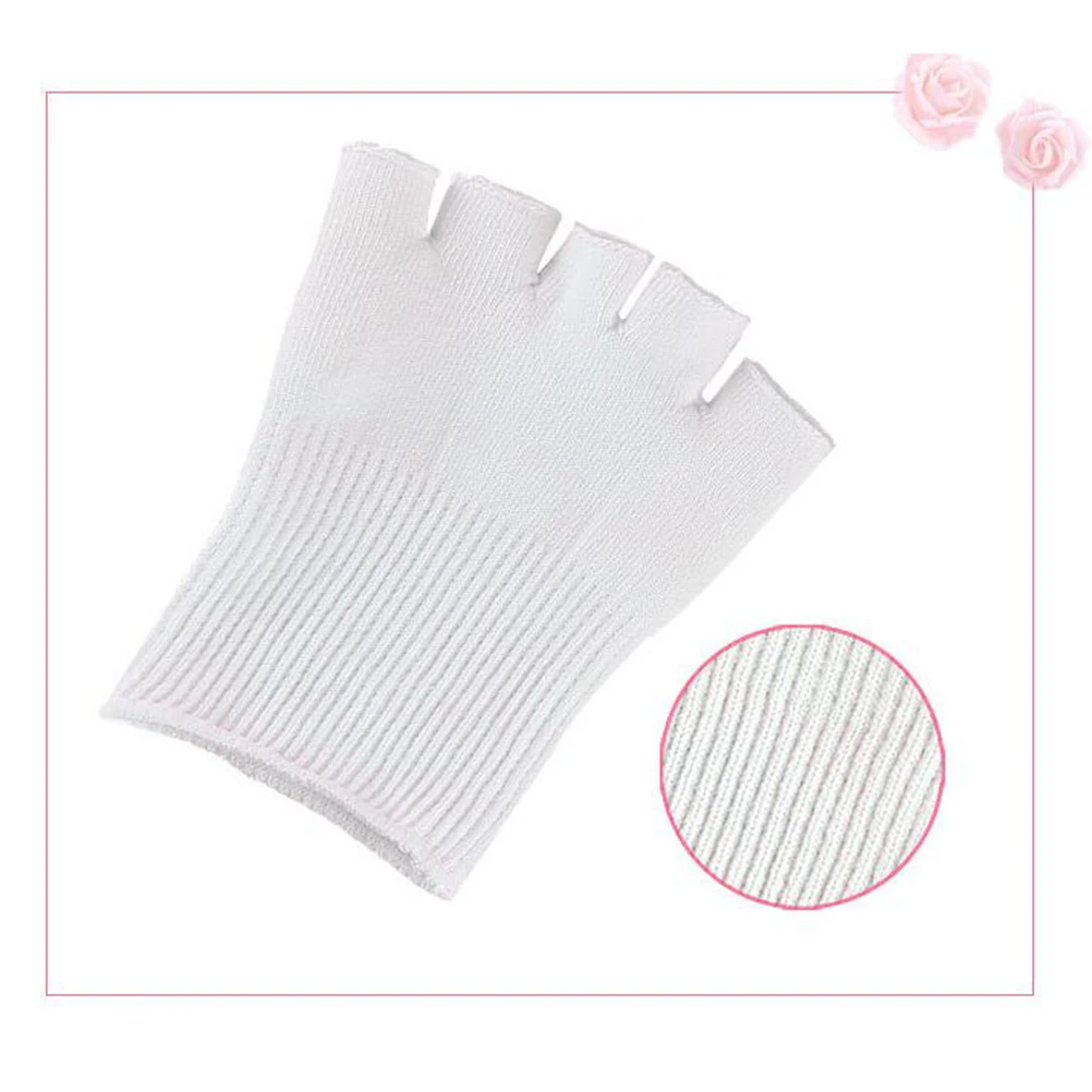 

1 Pair 5 Toe Gel Moisturizing Socks Cotton Ladies Non Slip Spa Socks For Foot Care Plantar Fasciitis Warm Walking Running