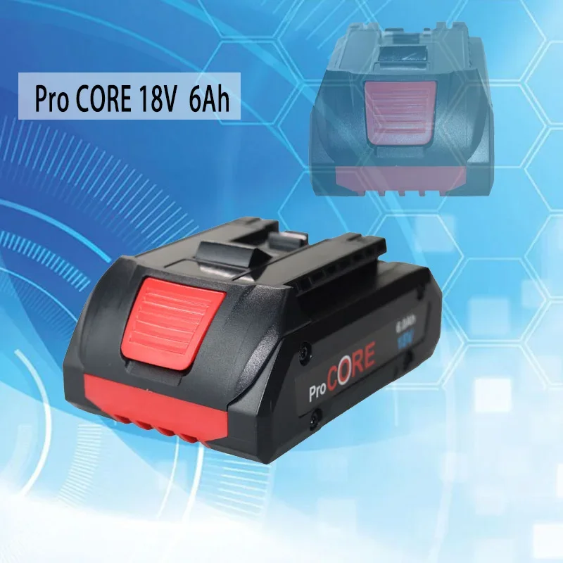 

For Bosch CORE18V 6.0Ah ProCORE Replacement Battery Professional System Cordless Tools 21700 Cell