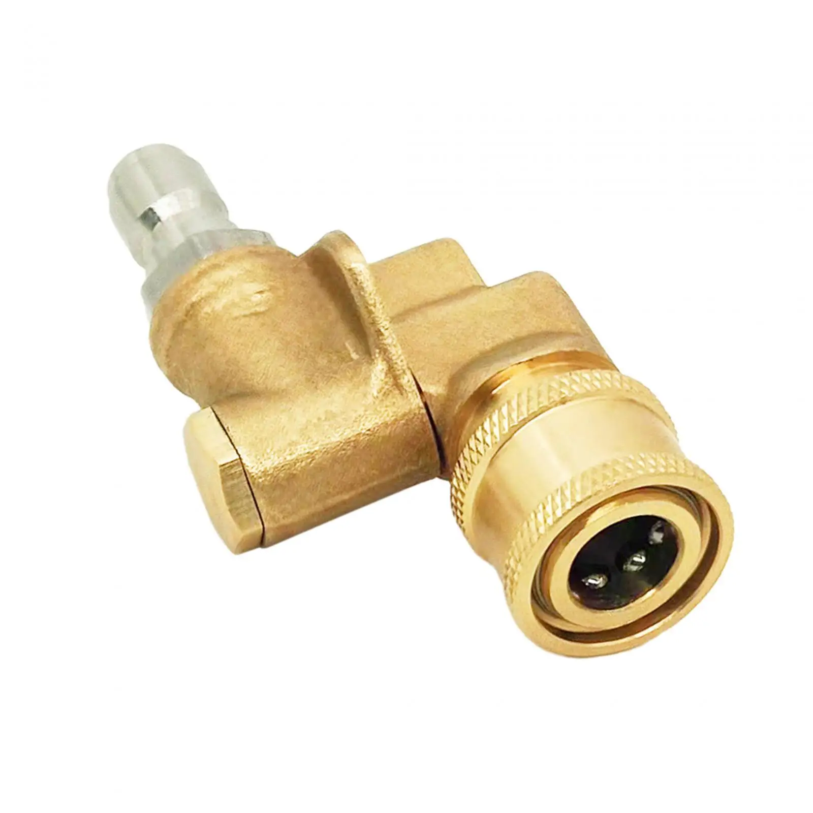 180 High Pressure Rotating Nozzle Head Head Quick Connect Heavy Duty Nozzle Head
