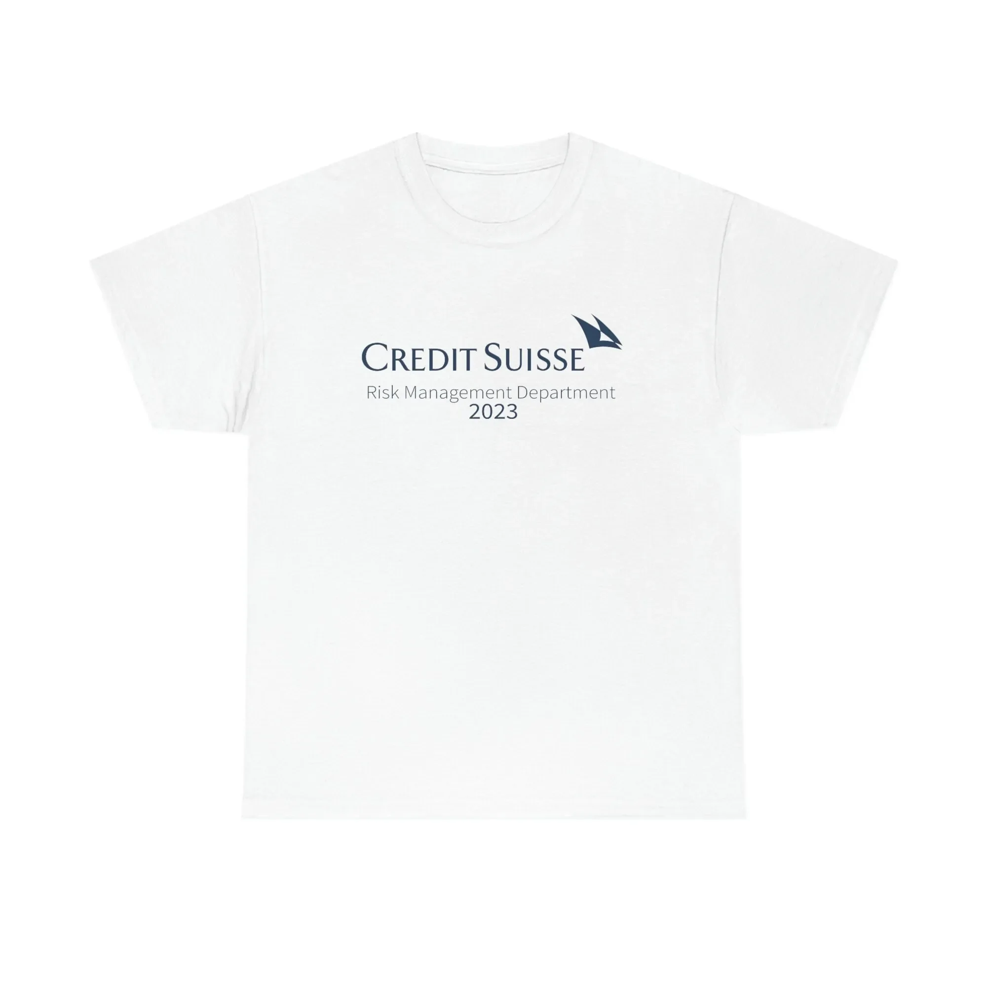 Credit Suisse Risk Management Department 2023 T Shirt