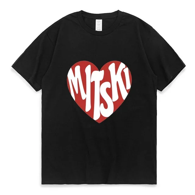 Mitski Nice Hair Graphic T Shirt Men Women Manga Harajuku Romantic Cotton Tops Summer Short Sleeve Fashion Tee Ropa Hombre