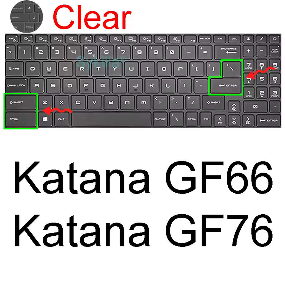 MSI 키보드 스킨 1